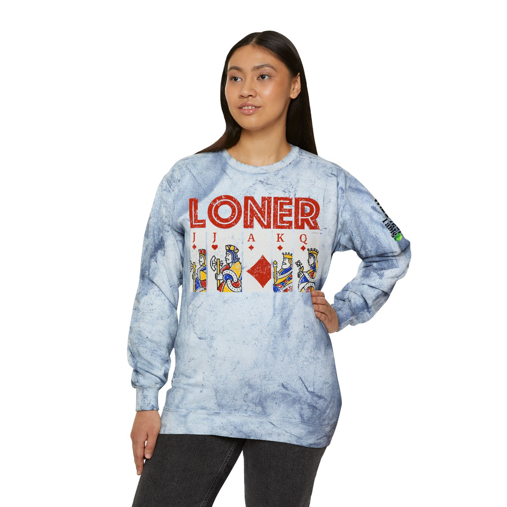 LONER – Diamonds Crewneck Sweatshirt