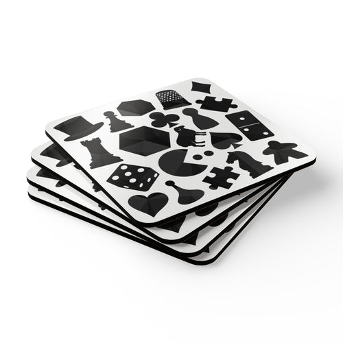 Game Night Icons Coaster Set