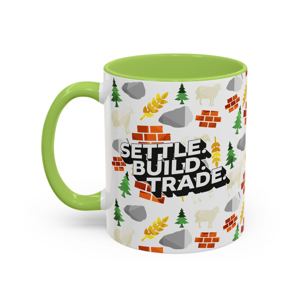 Settle. Build. Trade. Mug