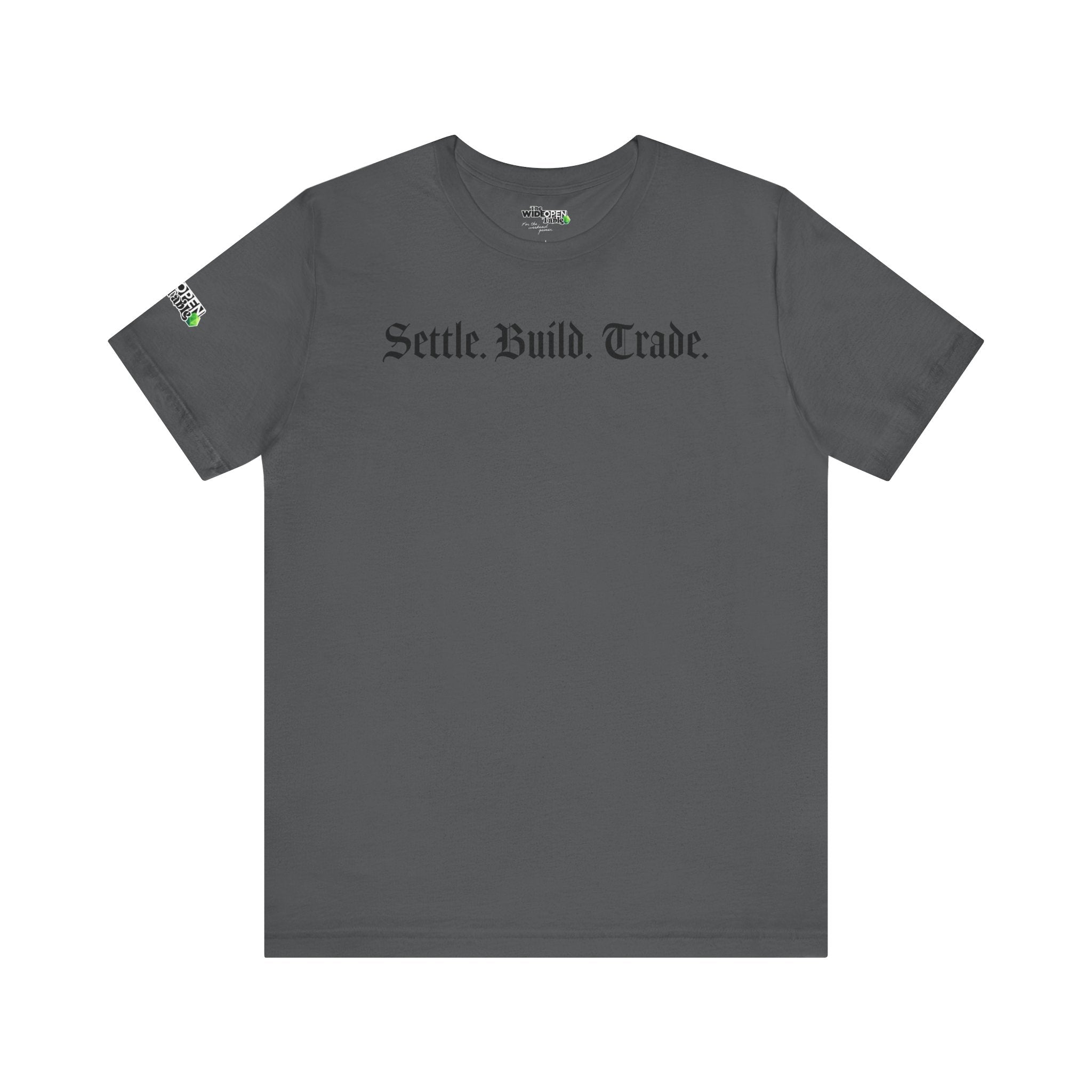 Settle. Build. Trade. Tee