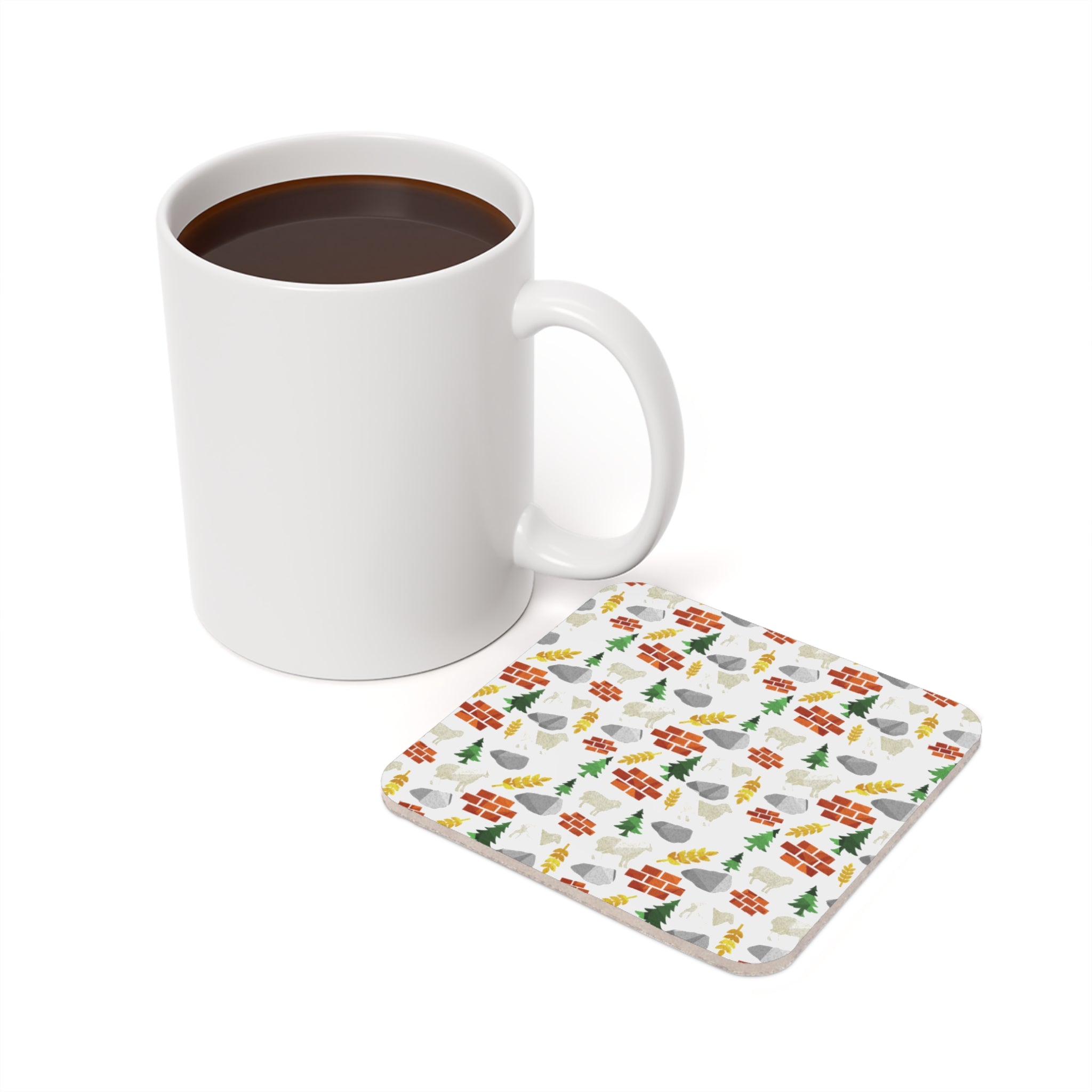 Settle. Build. Trade. Coaster