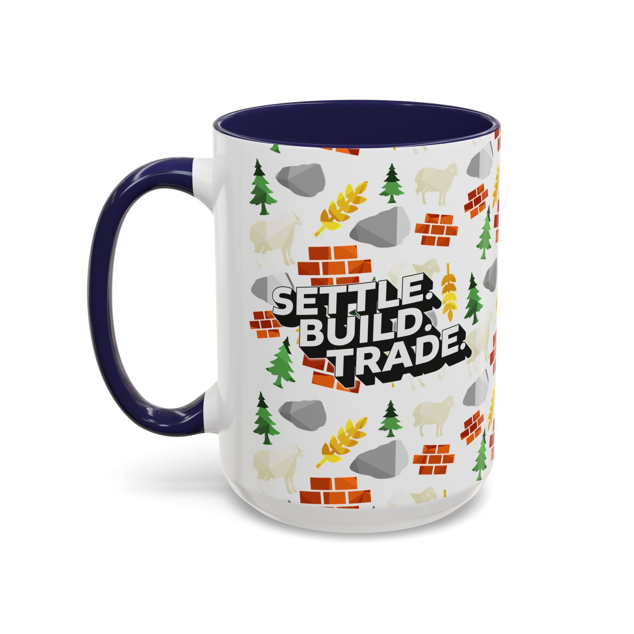 Settle. Build. Trade. Mug