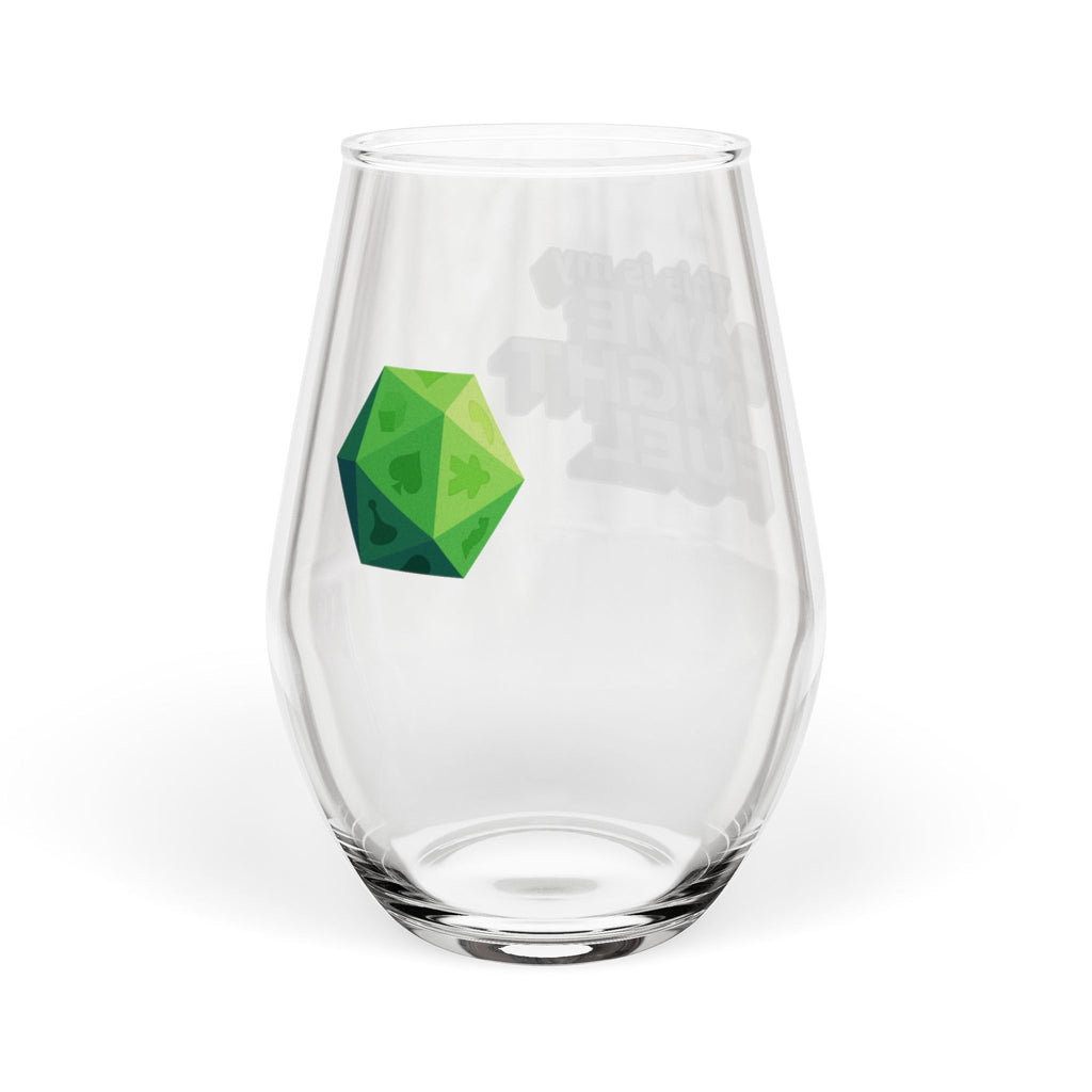 This Is My Game Night Fuel Wine Glass