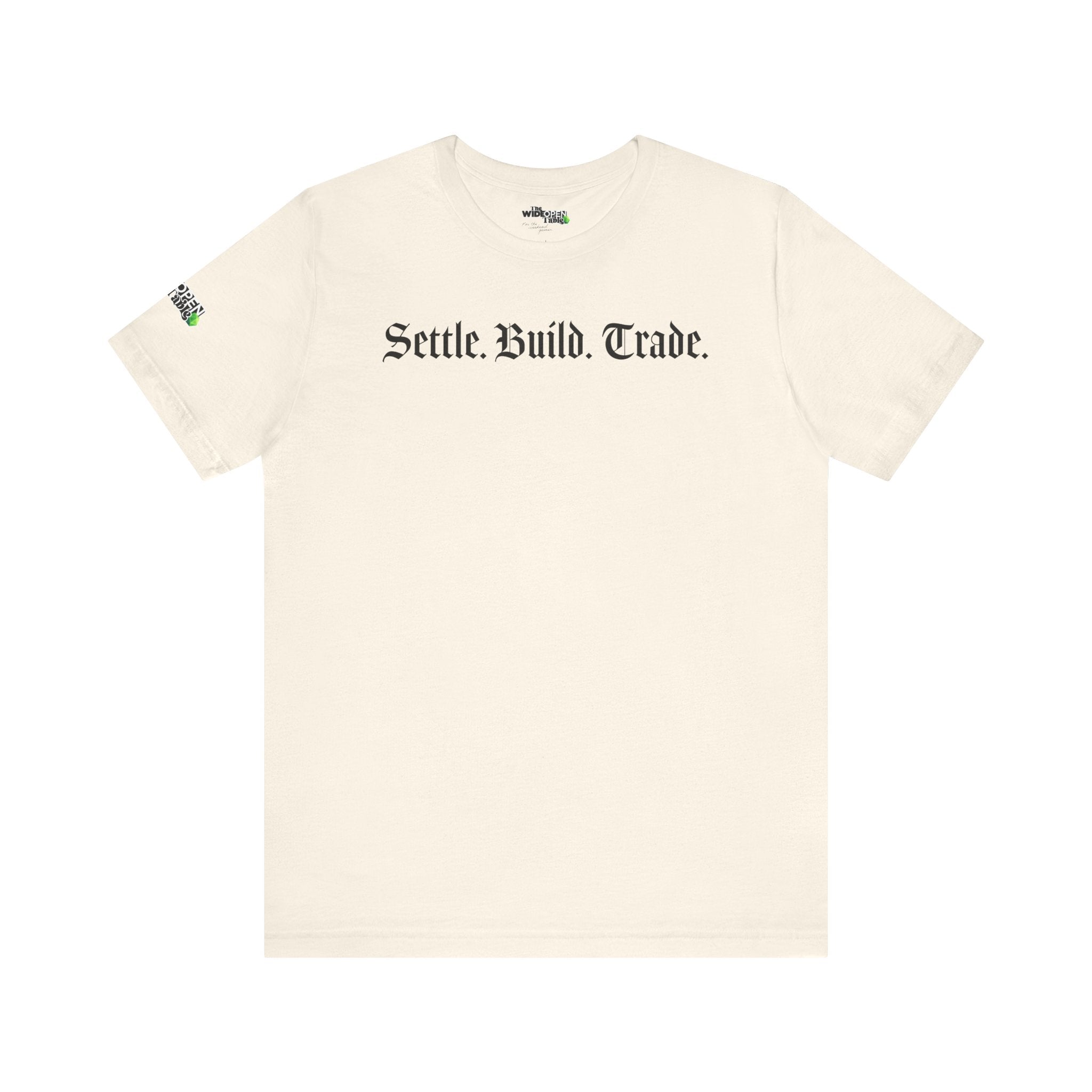 Settle. Build. Trade. Tee