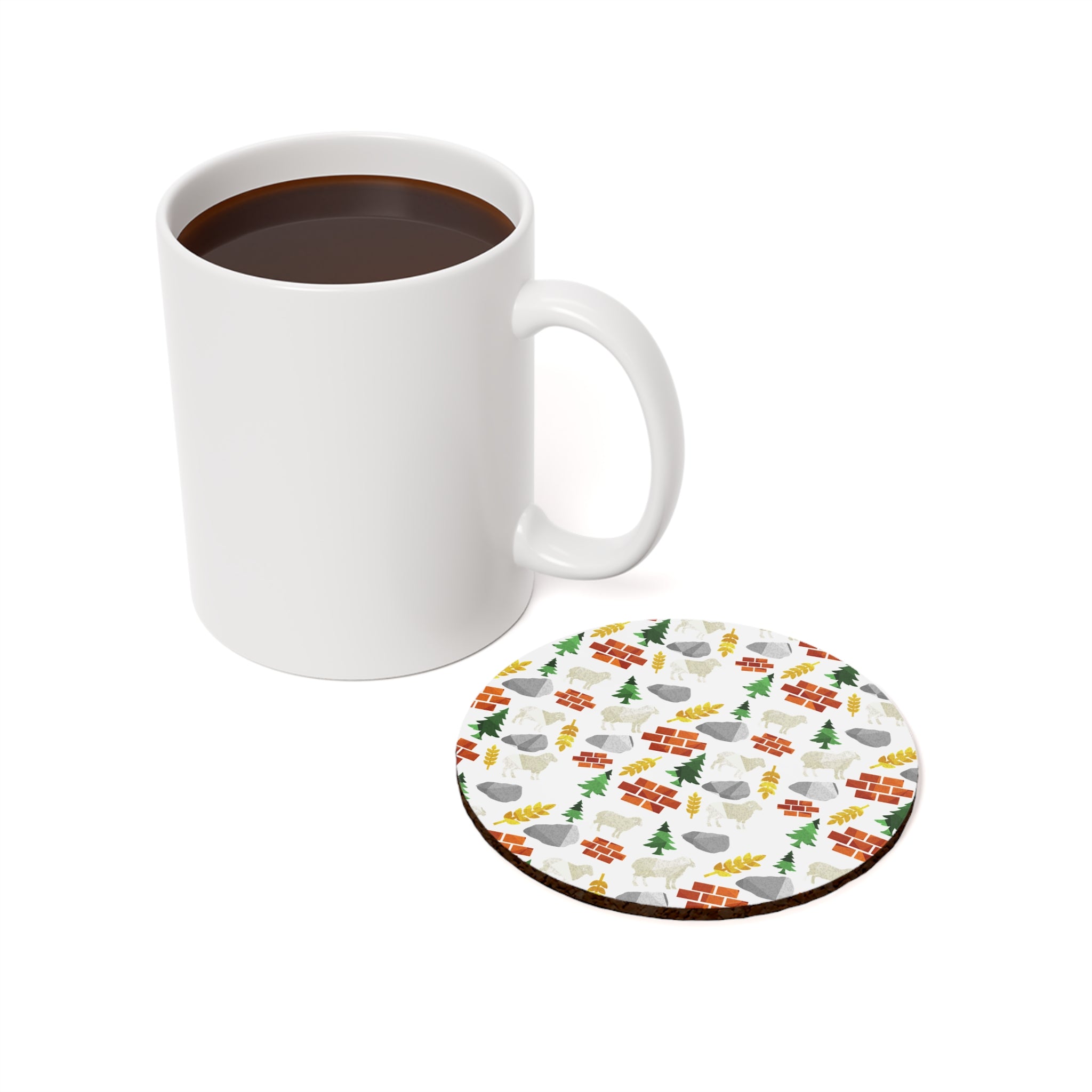 Settle. Build. Trade. Coaster