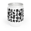 Game Night Icons Wine Tumbler