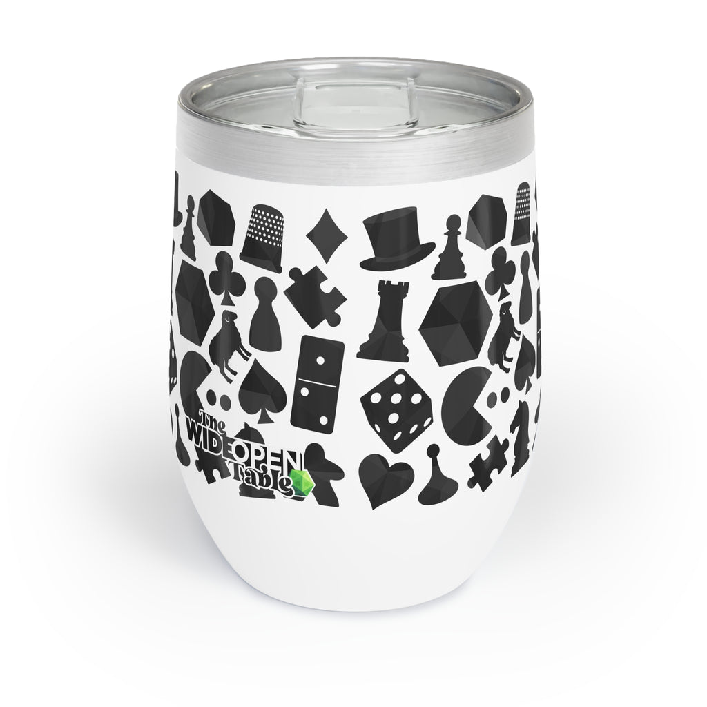 Game Night Icons Wine Tumbler