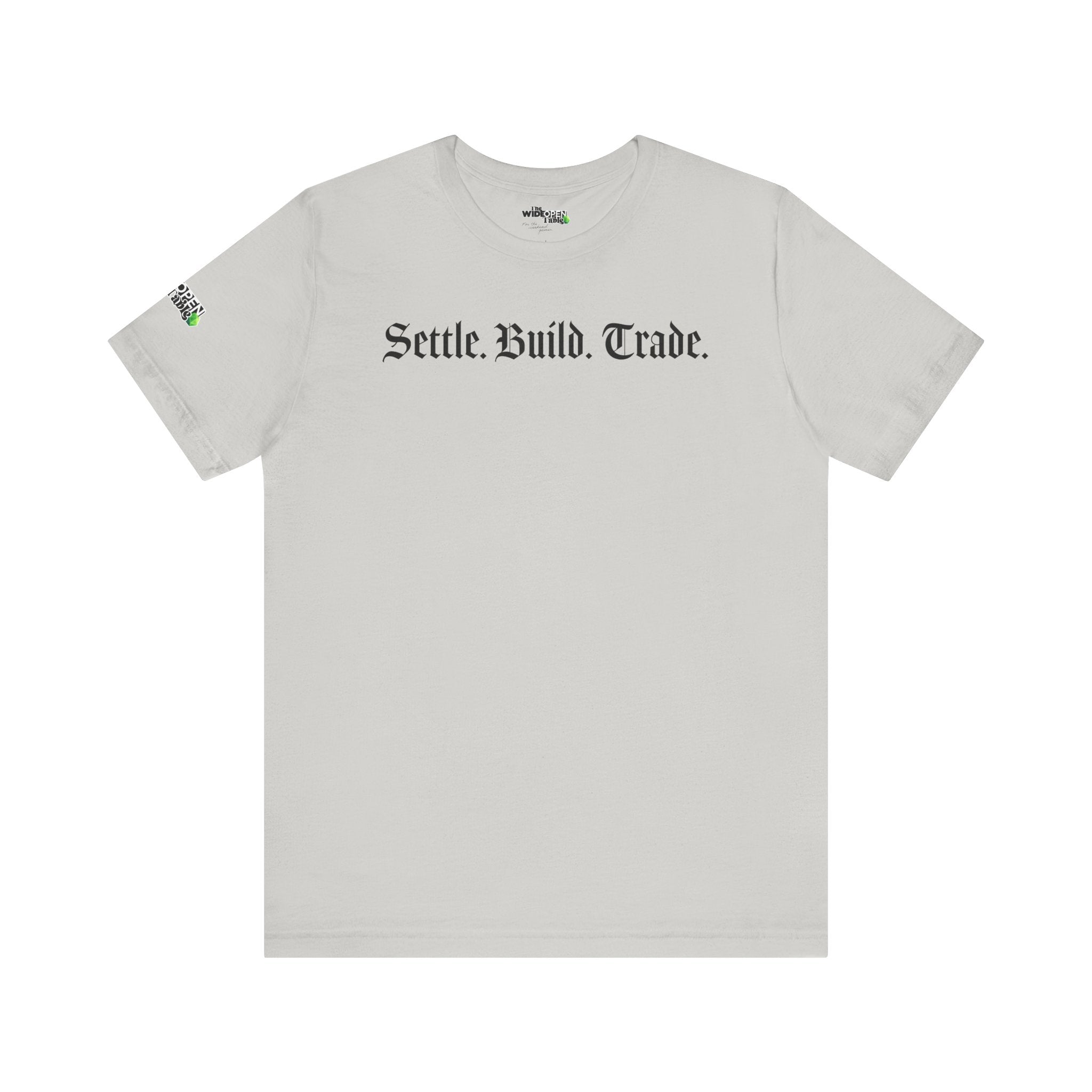Settle. Build. Trade. Tee