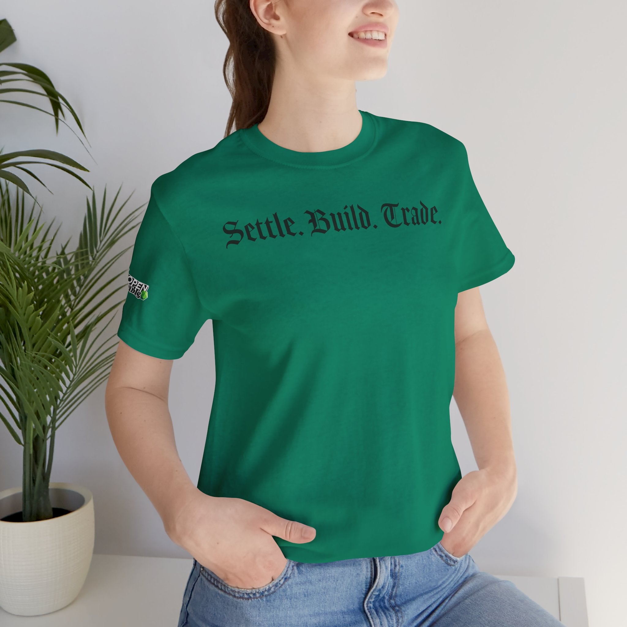 Settle. Build. Trade. Tee