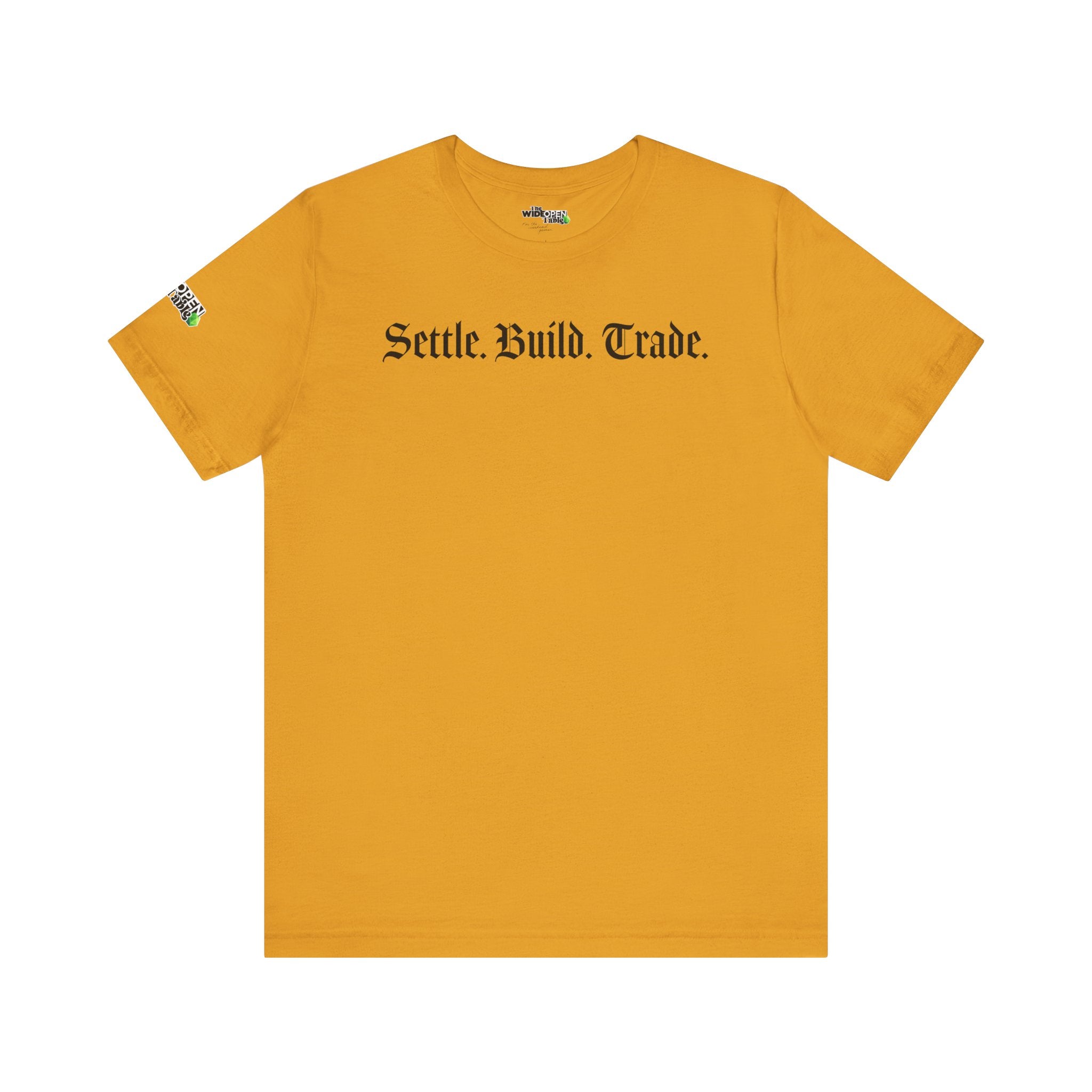 Settle. Build. Trade. Tee