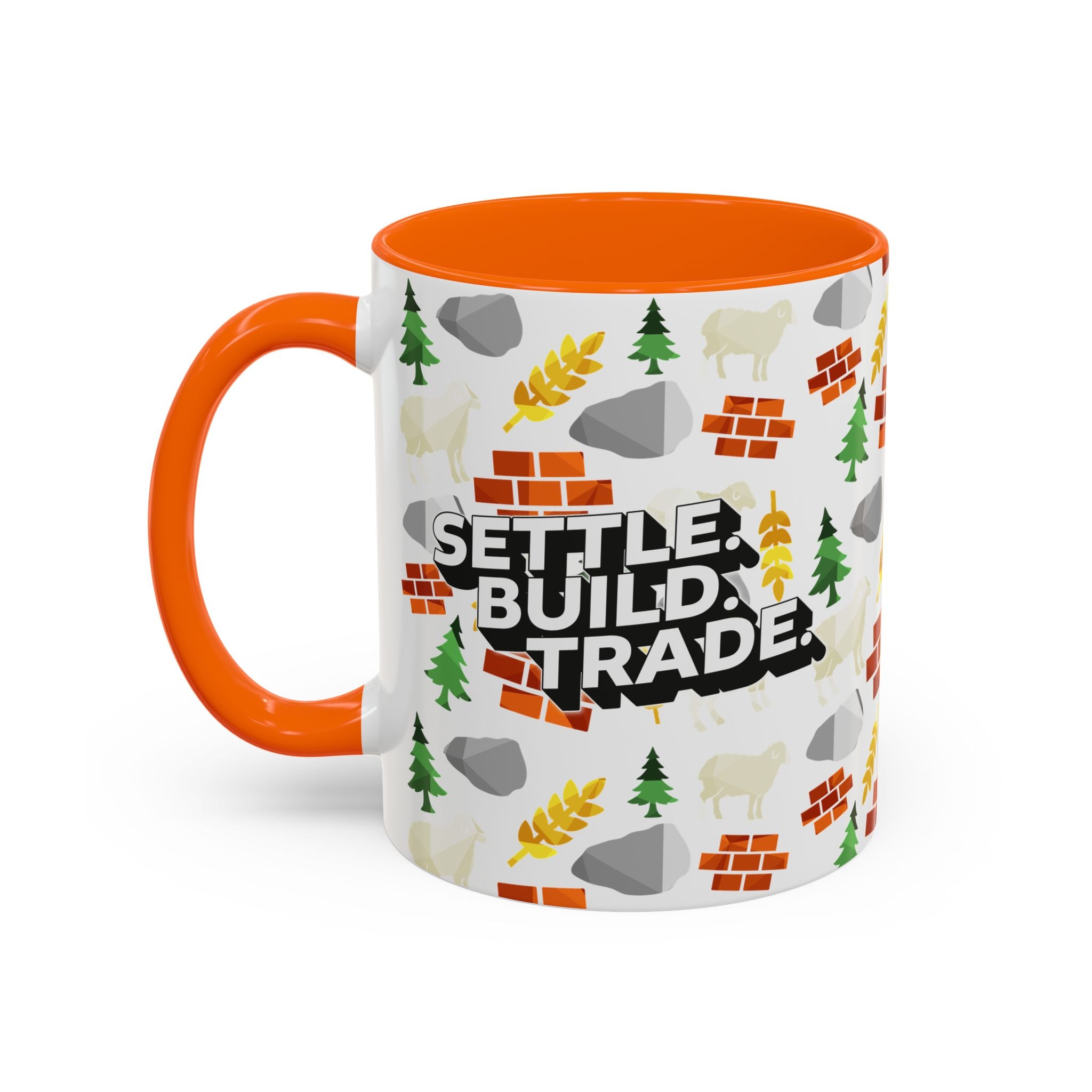 Settle. Build. Trade. Mug