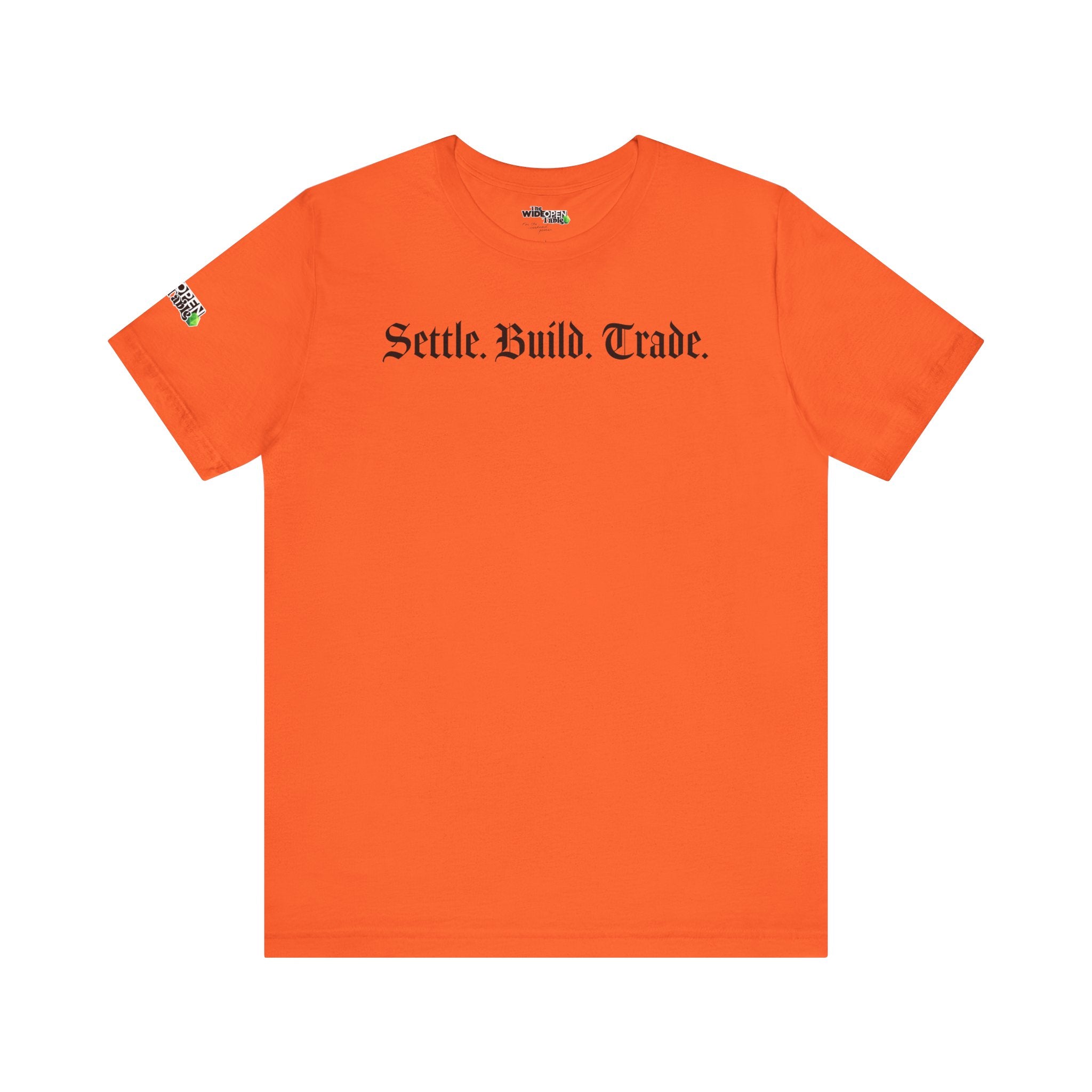 Settle. Build. Trade. Tee