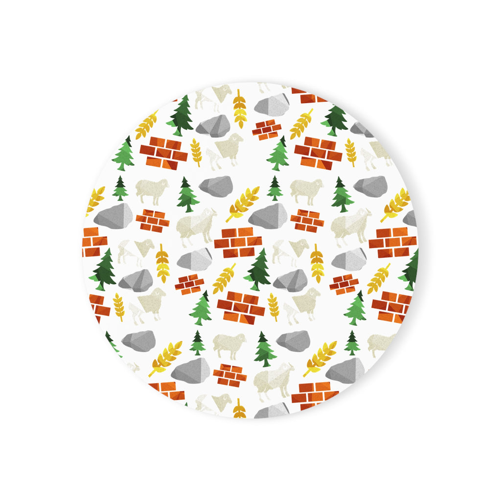 Settle. Build. Trade. Coaster