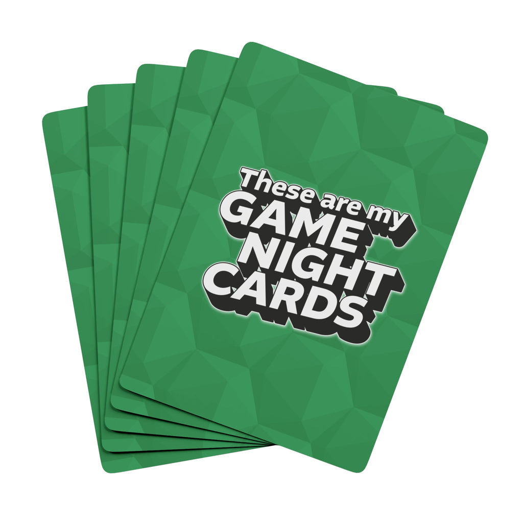 These Are My Game Night Cards