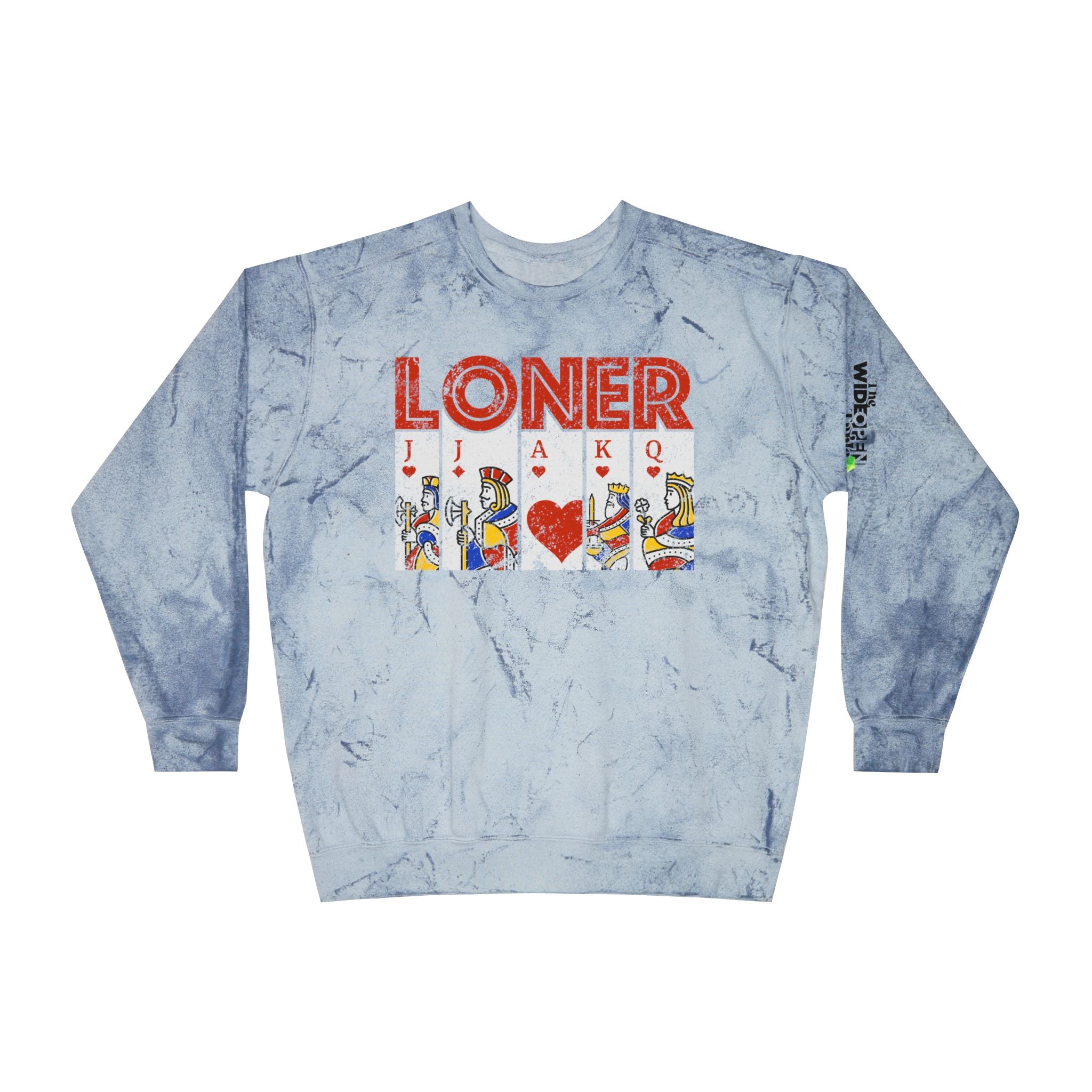 LONER – Hearts Crewneck Sweatshirt