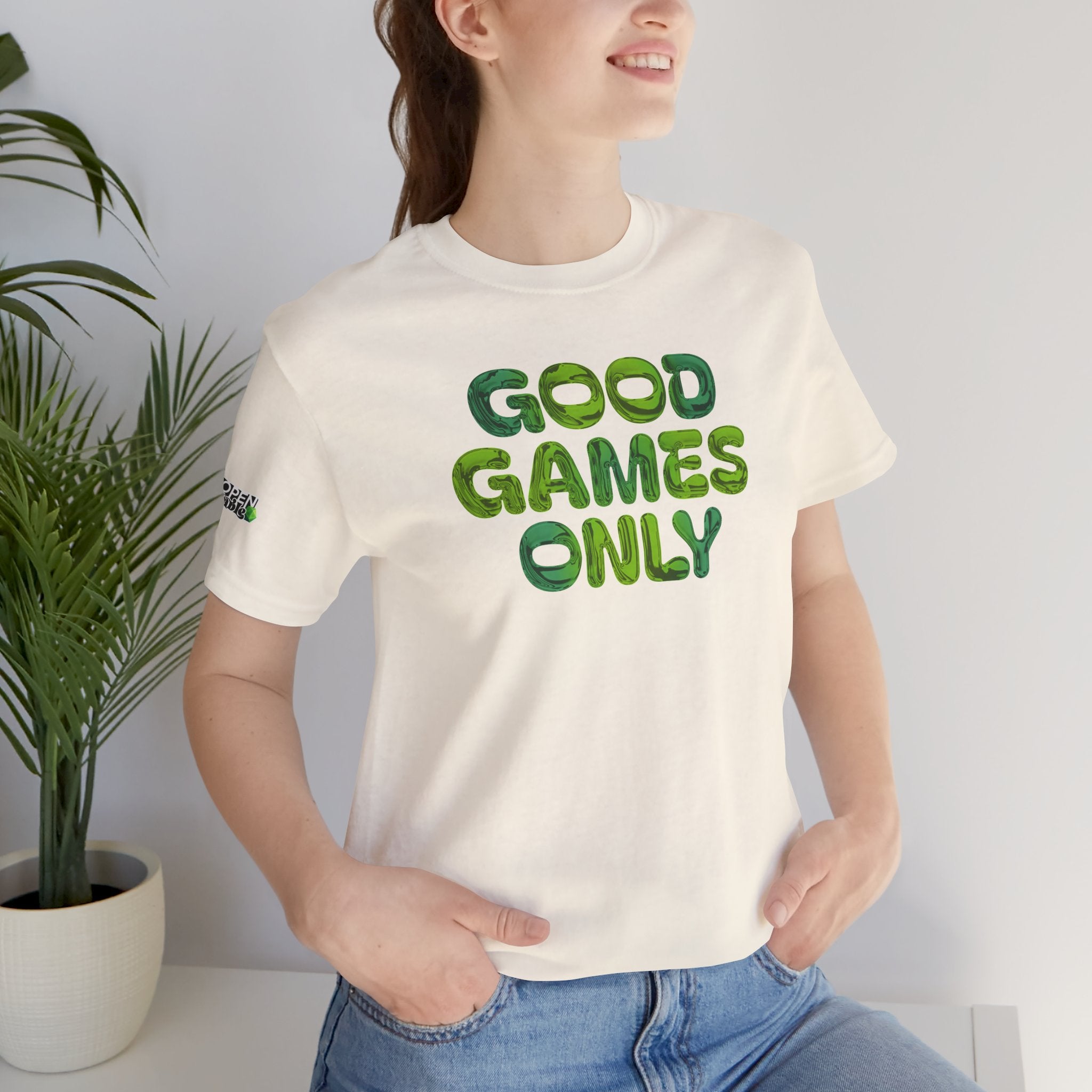 Good Games Only Tee