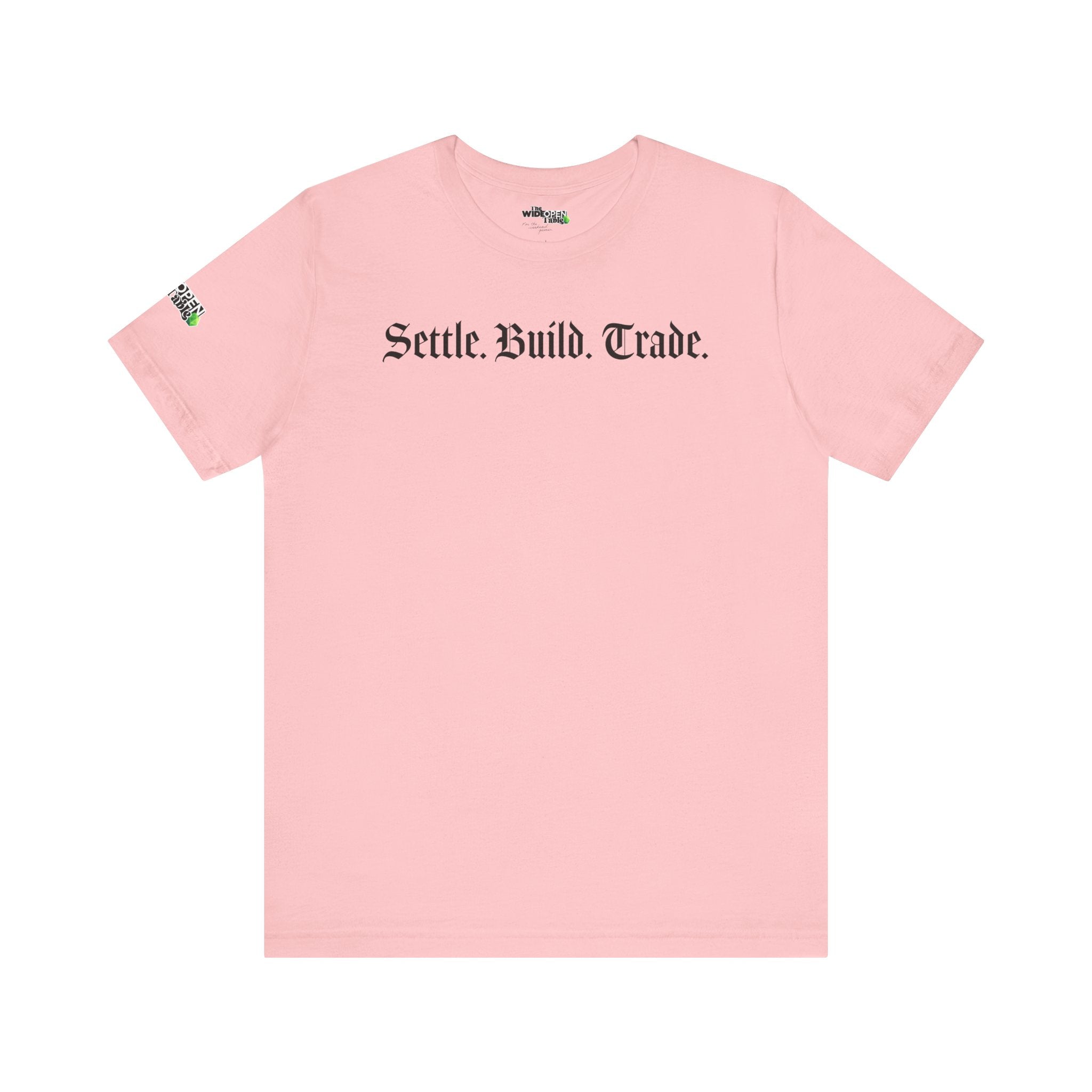 Settle. Build. Trade. Tee