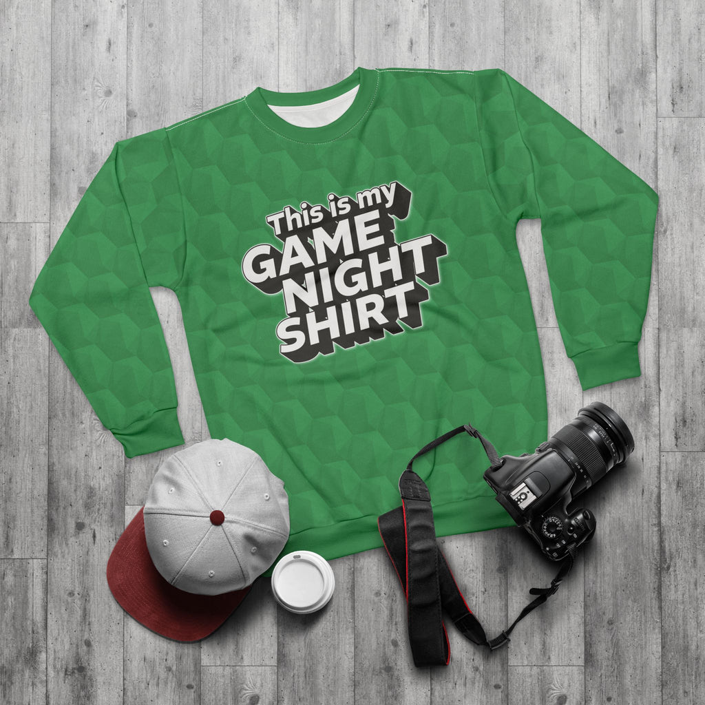 This Is My Game Night Shirt – All-Over Print Sweatshirt