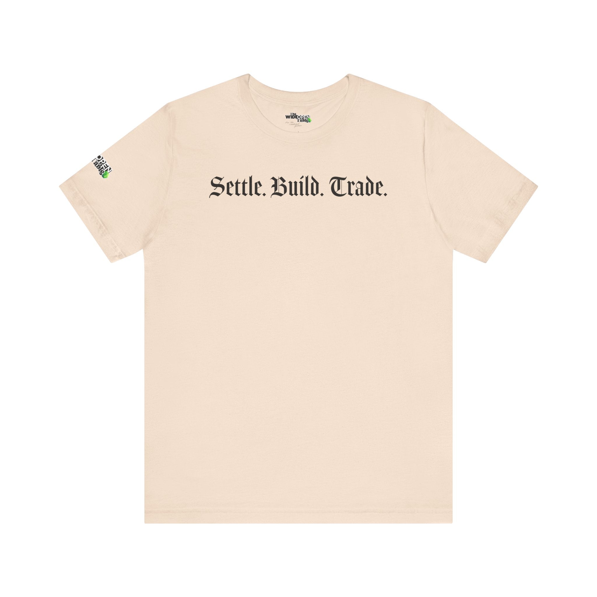 Settle. Build. Trade. Tee