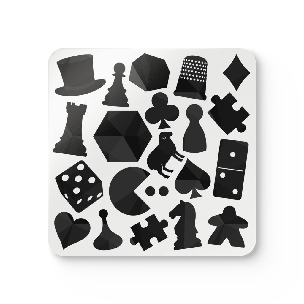 Game Night Icons Coaster Set
