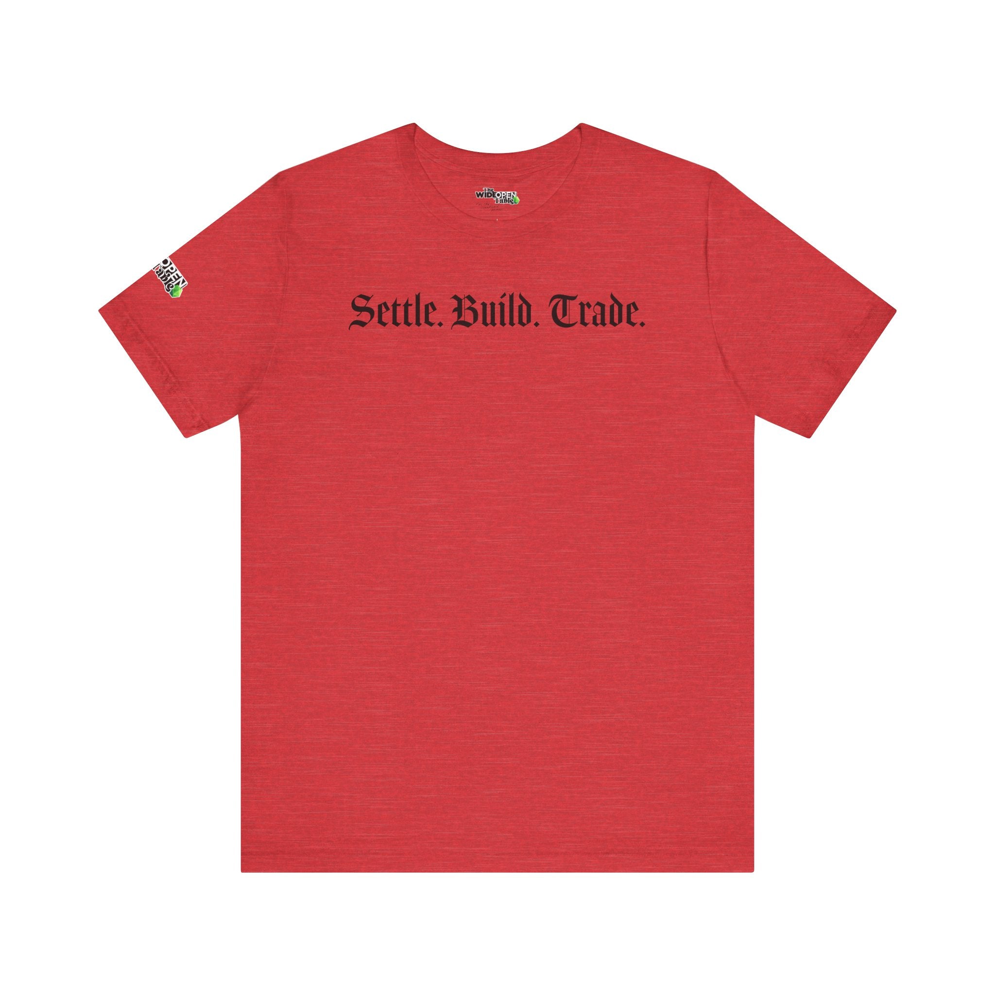 Settle. Build. Trade. Tee