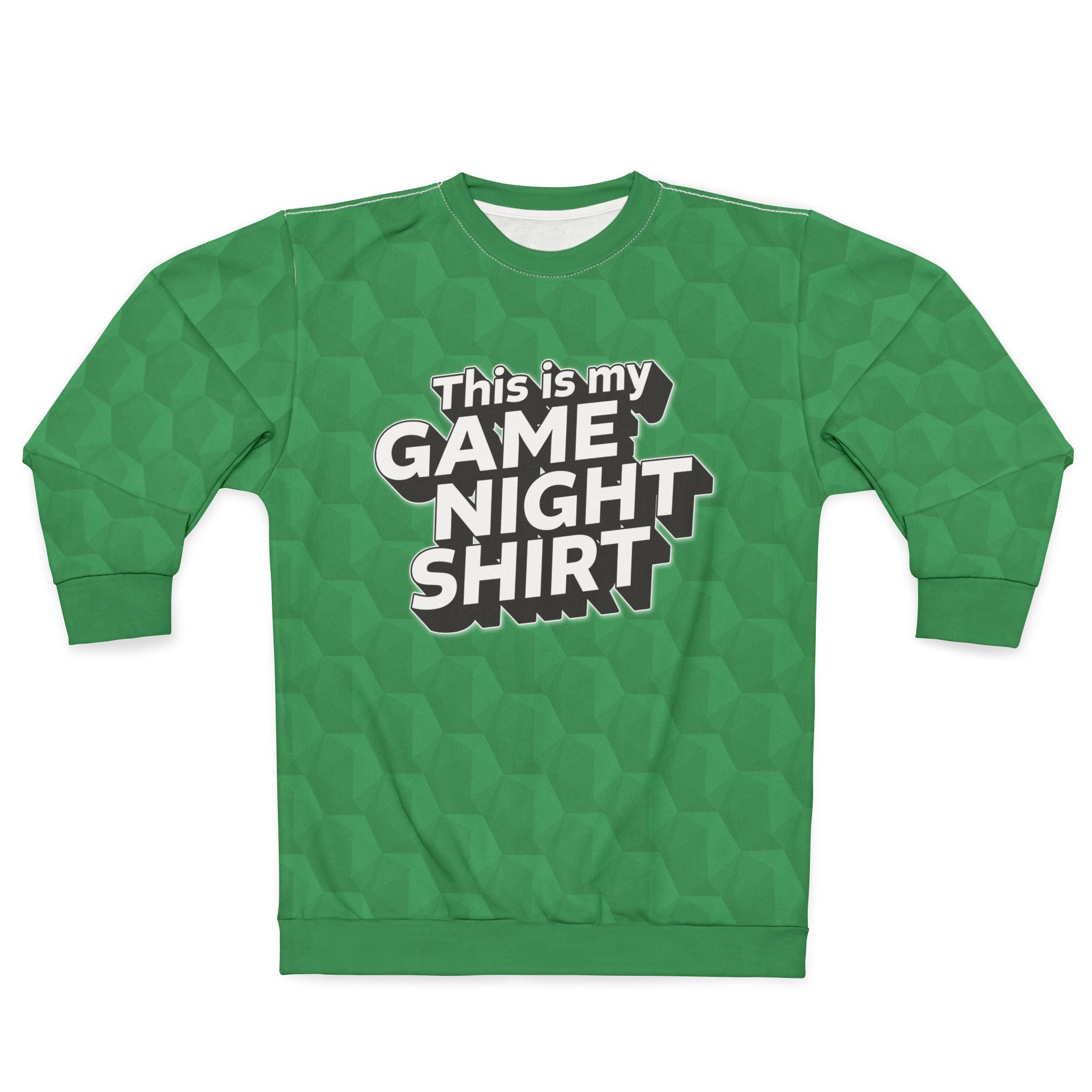 This Is My Game Night Shirt – All-Over Print Sweatshirt