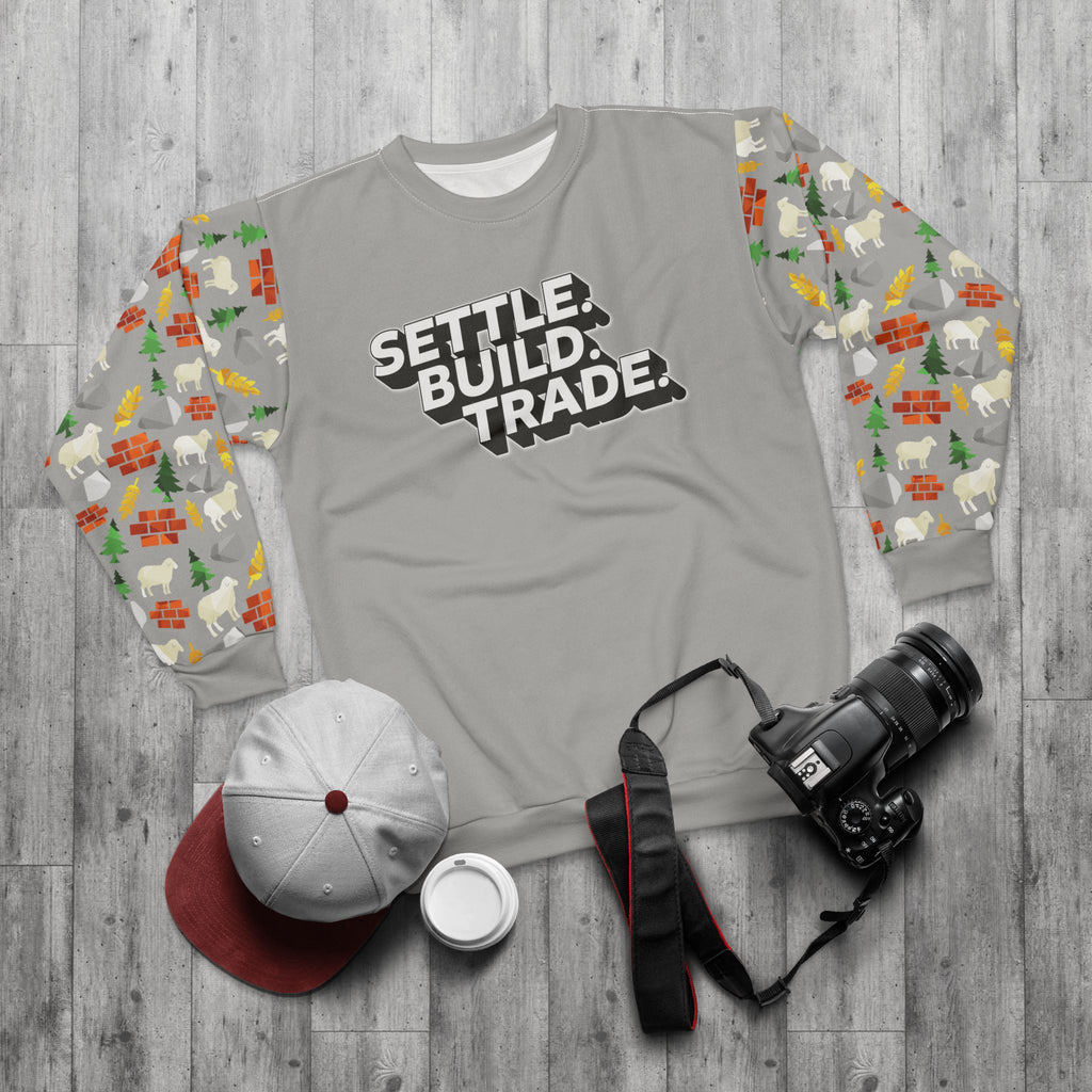 Settle. Build. Trade. Sweatshirt
