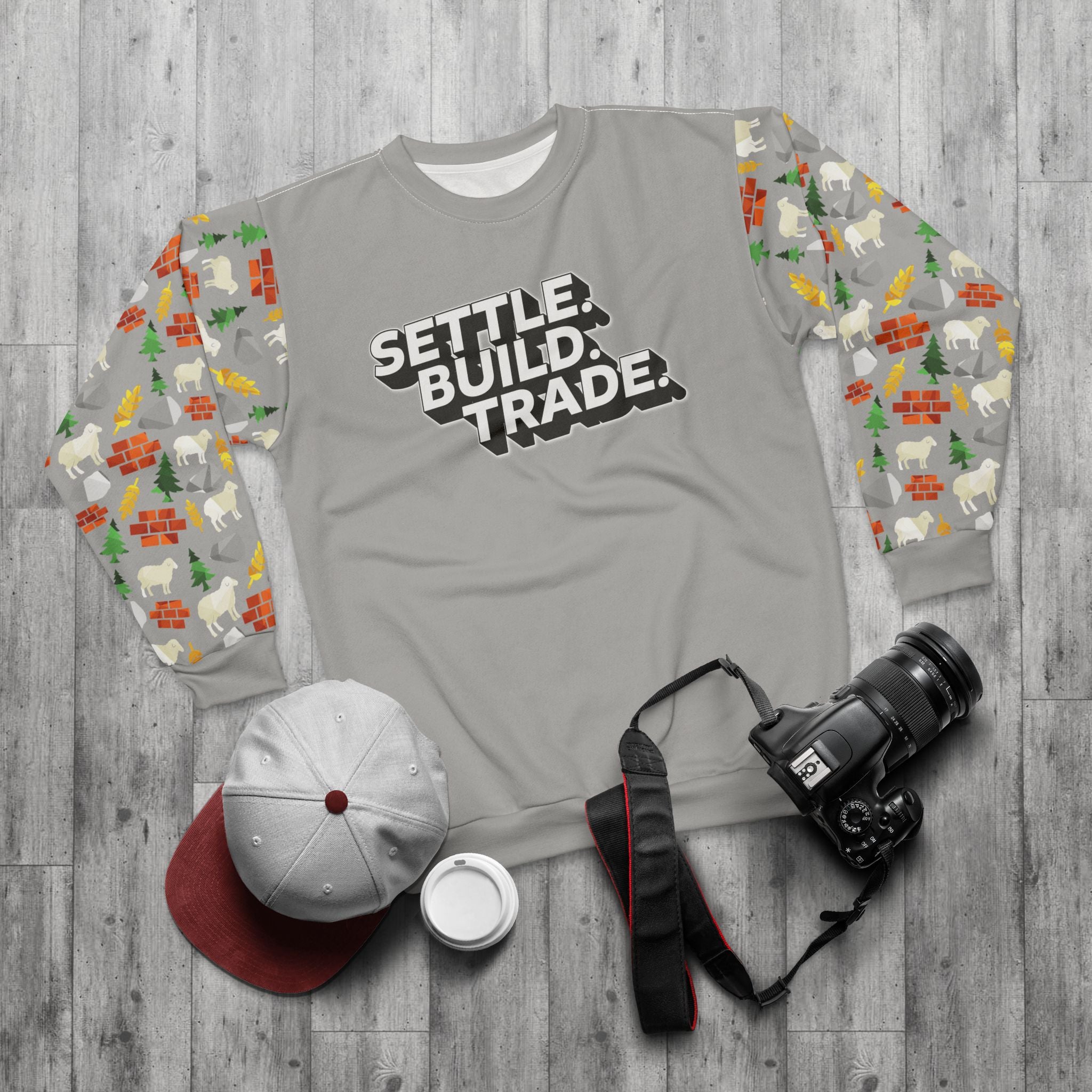 Settle. Build. Trade. Sweatshirt