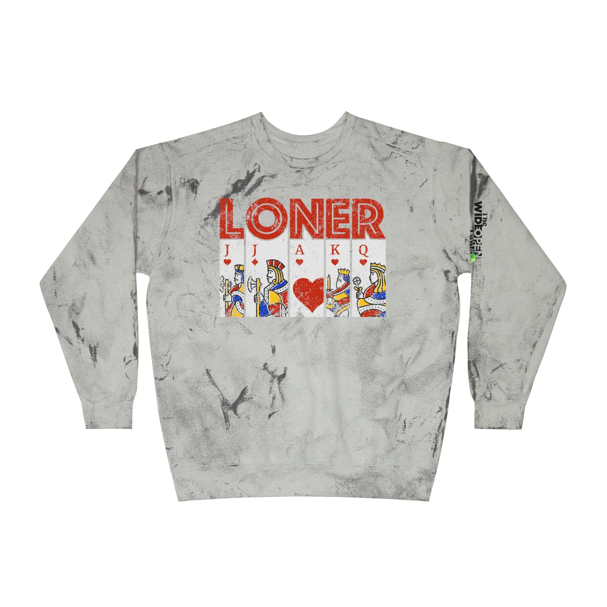 LONER – Hearts Crewneck Sweatshirt