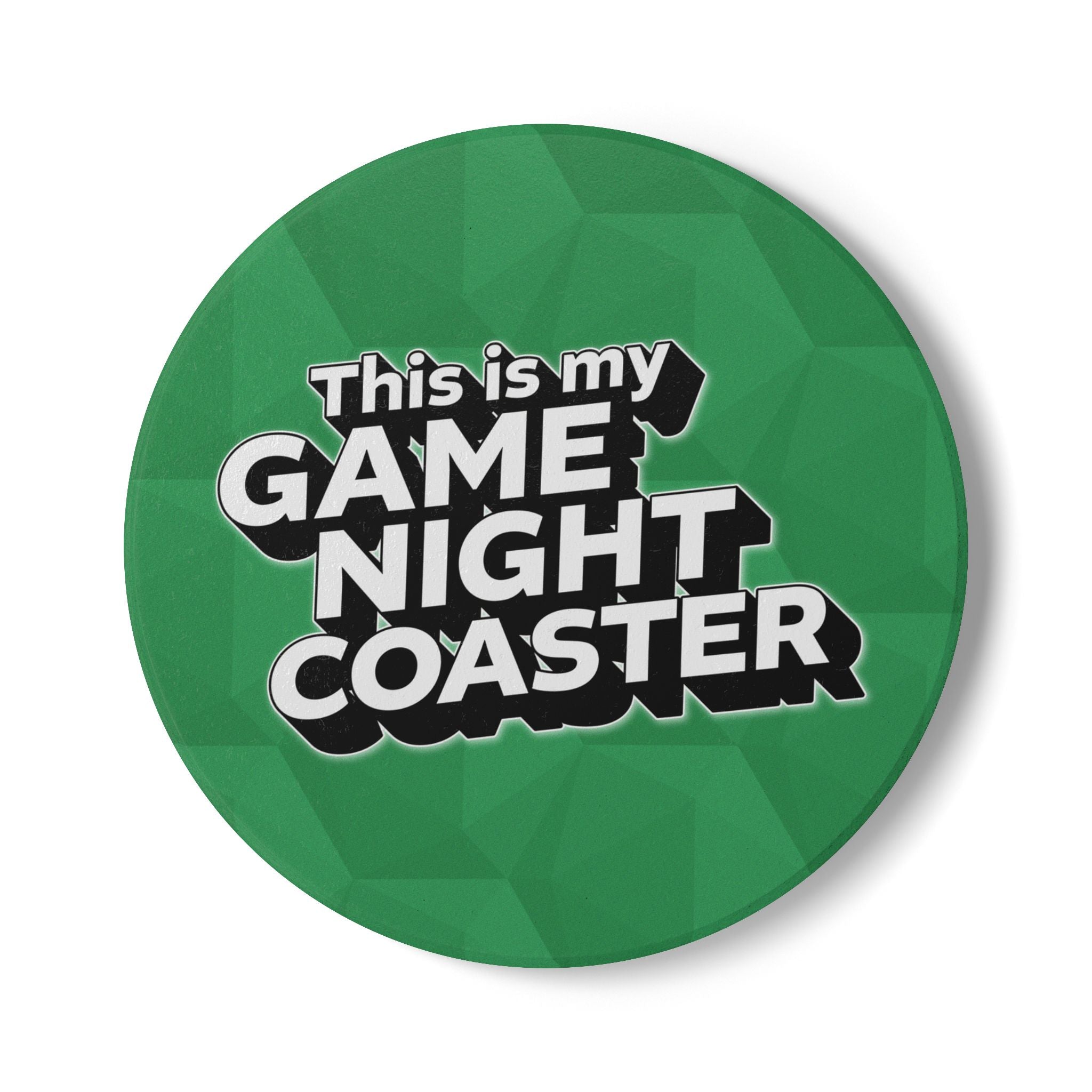 This Is My Game Night Coaster