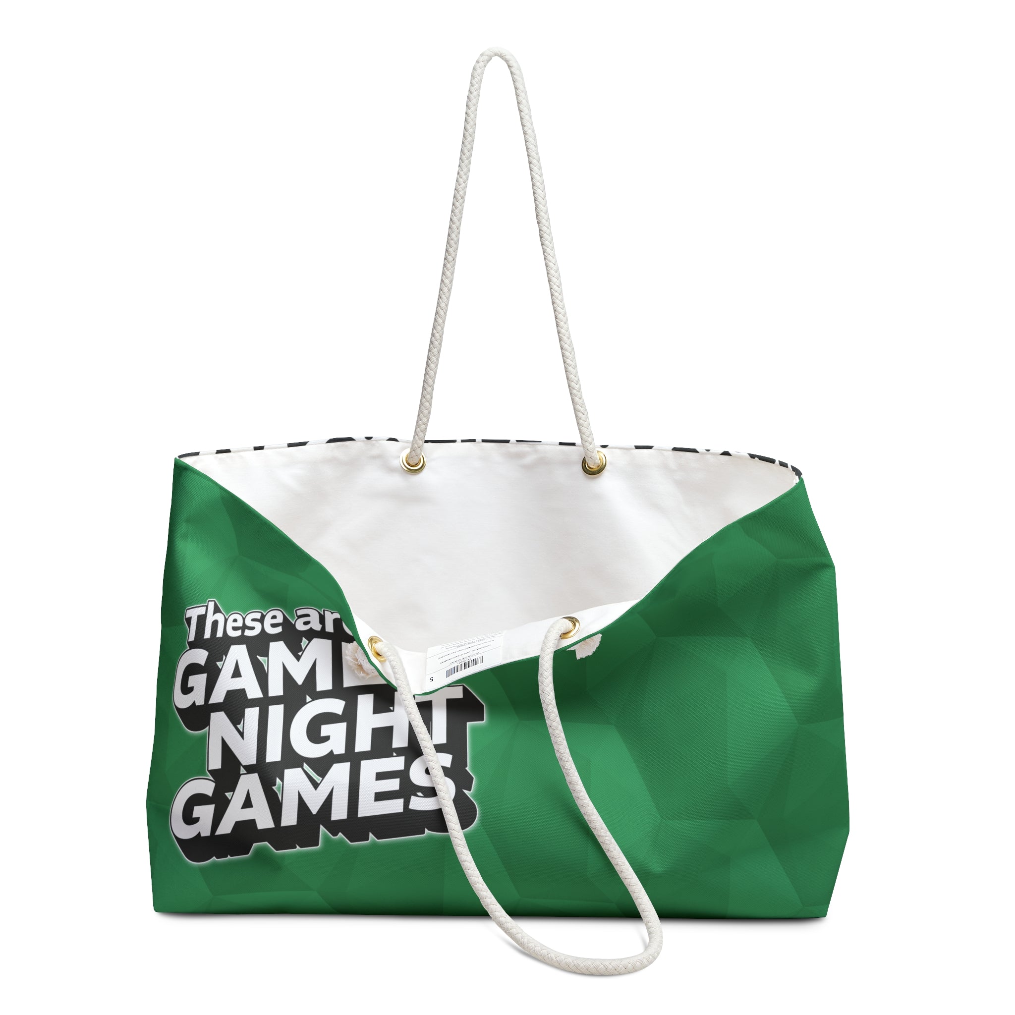 These Are My Game Night Games Bag
