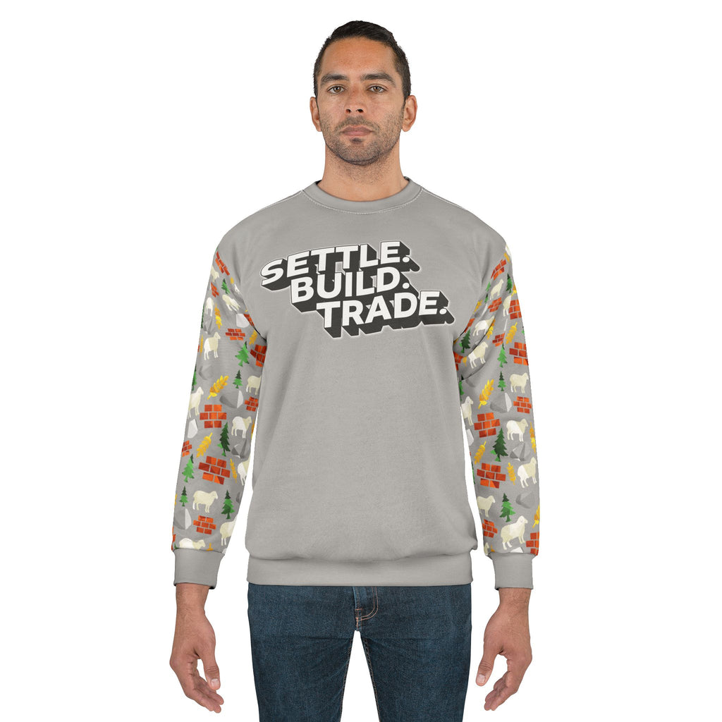 Settle. Build. Trade. Sweatshirt