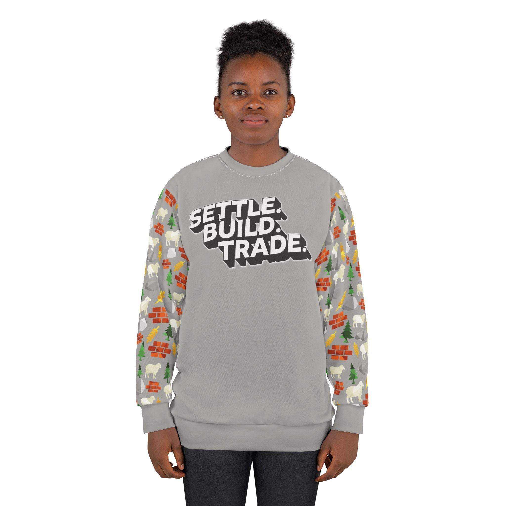 Settle. Build. Trade. Sweatshirt