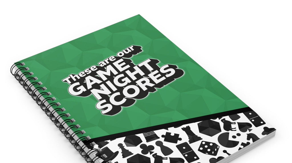 These Are Our Game Night Scores Notebook
