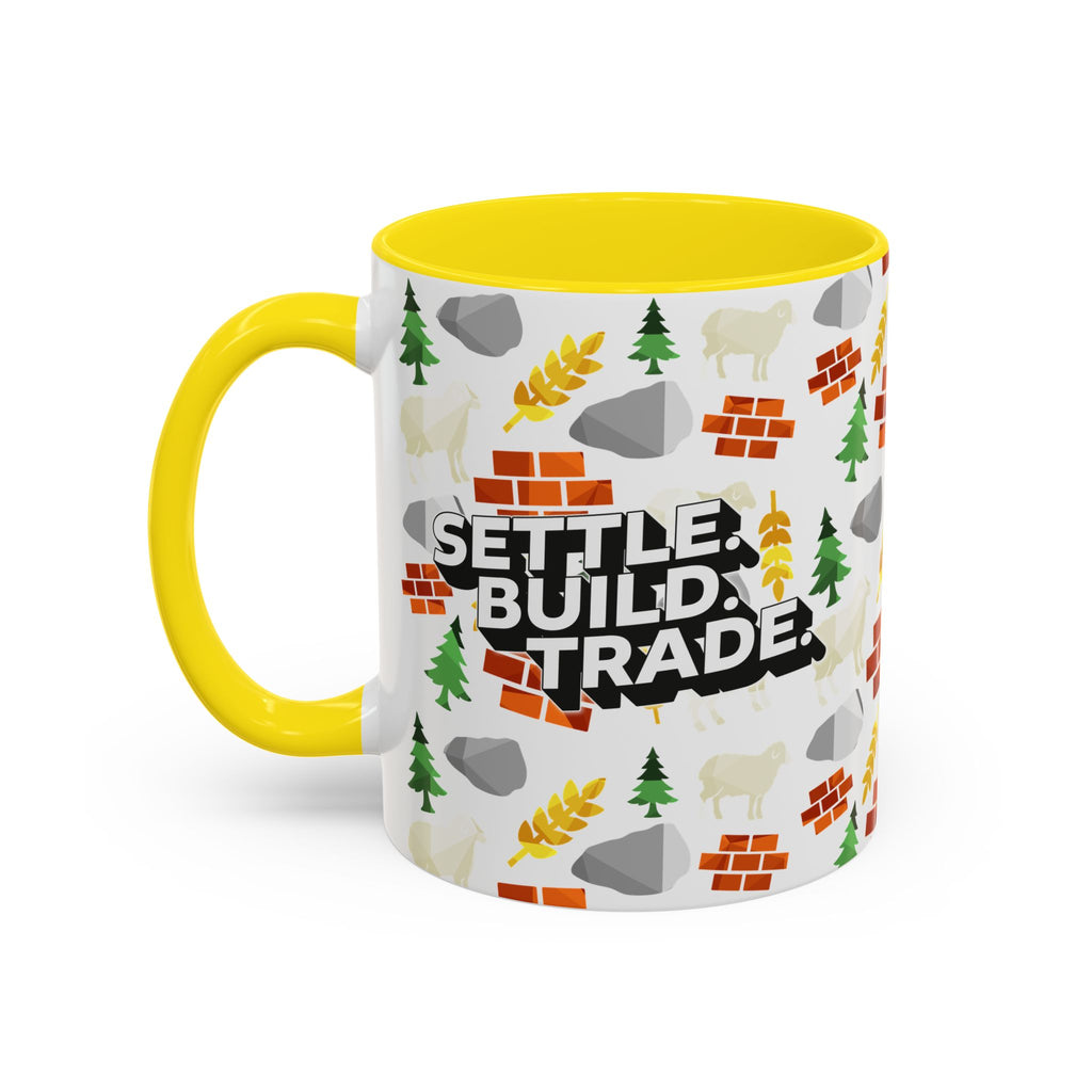 Settle. Build. Trade. Mug